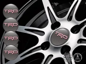Toyota TRD Adesivi Bombati Sports Temporal Surge Grid